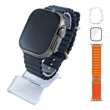 Imagem de Relógio Smartwatch Ultra 9 Com Gps Bússola + Pulseira Alpine Cor Da Ca