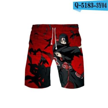 Imagem de Sasuke/Kakashi Akatsuki 3D Meninos Shorts Trunks Verão =(XXS) - generi