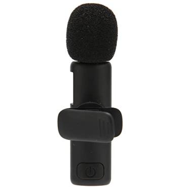 Imagem de Zunate Microfone Lavalier, microfone usável, plug and play, sincronização automática USB tipo C, microfone lapela para gravação de vídeo e transmissão ao vivo