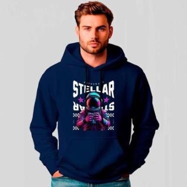 Imagem de Moletom Canguru Estampado Stellar REF1499-Masculino