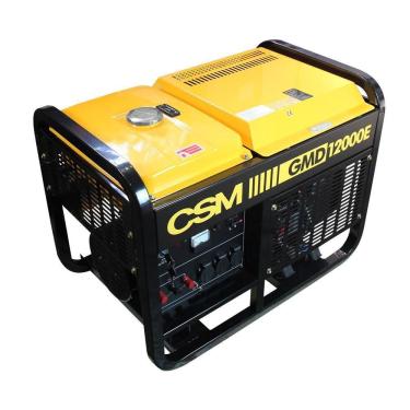 Imagem de Gerador à Diesel 11 Kva 20 Hp Monofásico 127-220v Bivolt Gmd12000e Csm
