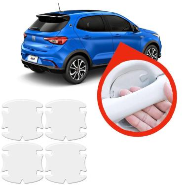 Imagem de Protetor Maçaneta Silicone Incolor Fiat Argo 2020 A 2023