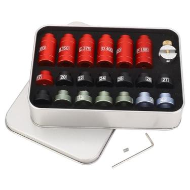 Imagem de SAFEHeadspace Kit de comparador de medidor de medição precisa, comparador de liga de alumínio, kit de corpo com caixa de armazenamento