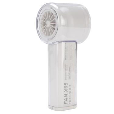 Imagem de Ventilador de Resfriamento Portátil, Ventilador de Bolso Poderoso de Alta Velocidade 100 Velocidades, Fãs Pessoais Recarregáveis ​​USB Exibição Digital, Ventilador de Pescoço Com