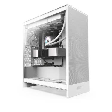 Imagem de Gabinete Gamer NZXT H7 Flow, Mid-Tower, E-ATX, Lateral em Vidro Temper