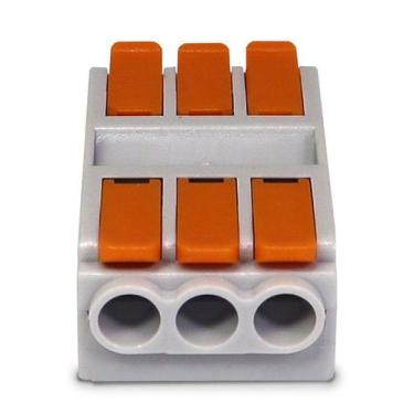 Imagem de Conector Alavanca de Emenda KV226 41A Cabo 0,5-6,0mm² - SIBRATEC, KV22