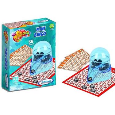 Imagem de Jogação Mini Jogo do Bingo 56 números Xalingo - 1376.5