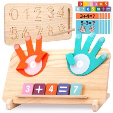 Imagem de Brinquedo matemático Montessori JaiiMen Learning para crianças de 2 a 
