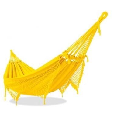 Imagem de REDE DE DESCANSO CASAL DORMIR MUITAS (Amarela)