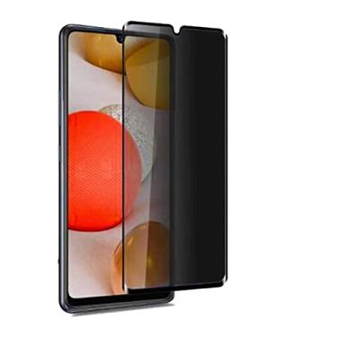 Imagem de Película De Vidro Privativa 3D 9D Anti Espiao Fume Compatível Samsung Galaxy M22 A22 4G