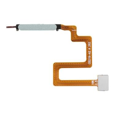 Imagem de BESJMYT Para Samsung Galaxy A22 5G Mint Botão Ligar e Sensor de Impressão Digital Cabo Flexível Substituição Cabo Flexível Liga/Desliga Botão de Controle Conector Peças de Reparo A226B A226BR