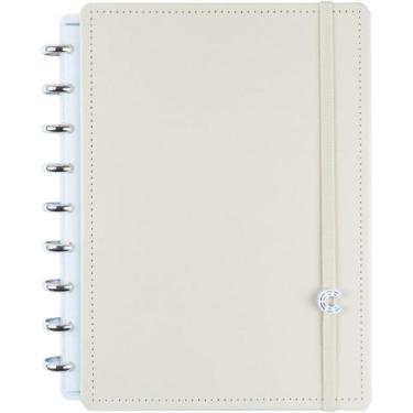 Imagem de Caderno Inteligente Médio Latte 80 Folhas com Discos Removíveis