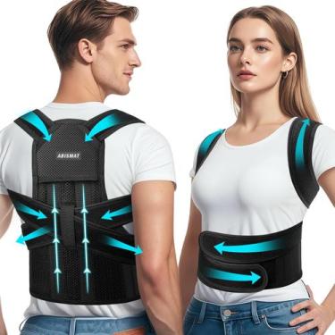 Imagem de Corretor de postura Back Brace Abismat para homens e mulheres