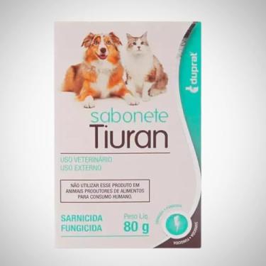 Imagem de Sabonete Fungicida e Sarnicida para Cachorro e Gato Tiuran Duprat