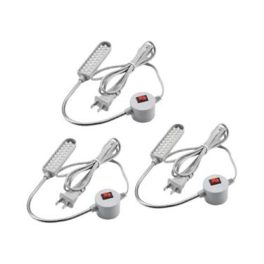 Imagem de Lâmpada LED Flexível para Máquina de Costura Industrial - 30 LEDs com 