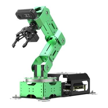 Imagem de HIWONDER ROS2 ROS1 ChatGPT Robotic Arm 6DOF Flexible AI Model Smart Programming Robot Arm Kits ROS Education AI Vision & Voice Command Scene Understanding, JetArm Standard Kit & Jetson Nano 4GB