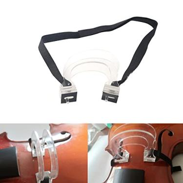 Imagem de 1 peça corretor corretor de arco de violino Yootones 1/2-4/4 corretor ajustador de colimador de violinos compatível com violinos 1/2-4/4 prática de exercícios de treinamento