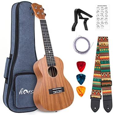 Imagem de lotmusic, Ukulele de 4 cordas, direito, cobre, concerto (MI3175)