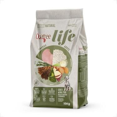 Imagem de Ração Quatree Life Cães Adultos Raças Médias Grandes - 15Kg