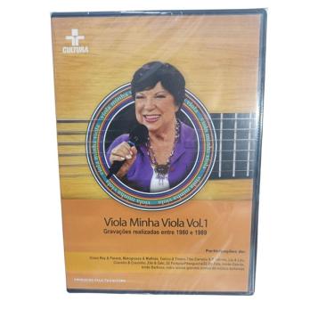 Imagem de DVD - Viola Minha Viola Vol 1 Programa Tv Cultura (RARIDADE)