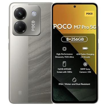 Imagem de Smartphone M7 Pro 5G 256gb Memoria 12gb Ram cor cinza - Xeomii