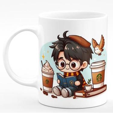 Imagem de Caneca de Porcelana Harry Potter 325ml Bird in the Cafe - PRMUG