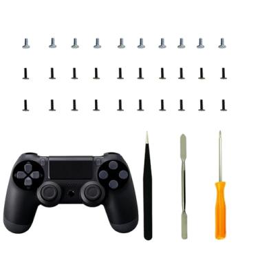 Imagem de CTHTBZ 30 Parafusos De Substituição Para Controle Ps4, Acessórios, Chave Fenda, Pinça, Kit Reparo Playstation 4 Pro Slim