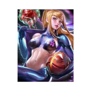 Imagem de Sexy Anime Girl Fitness Nádegas Impressão Em Tela Arte Poster Para Sal