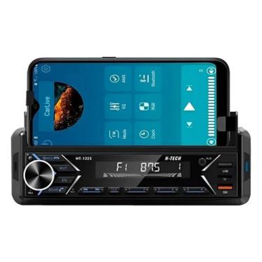 Imagem de Radio Melhor Que Pioneer + Suporte P Celular Usb Bt 4x60w - H-TECH