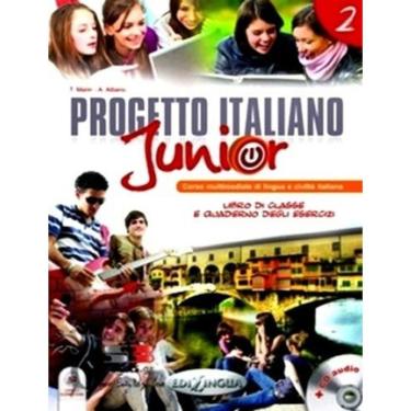 Imagem de Progetto Italiano Junior 2 - Libro Di Classe E Quaderno Degli Esercizi