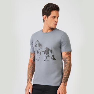 Imagem de Camiseta Masculina Acostamento Manga Curta Touch-Masculino