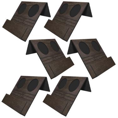 Imagem de Kit 06 Esteiras Bandejas Com Suporte Para Copos E Controle