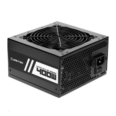 Imagem de Fonte 400W Liketec Steel Diamond - PFC Ativo - Capacitores Japoneses - 80 PLUS® Bronze - Bivolt-Unissex