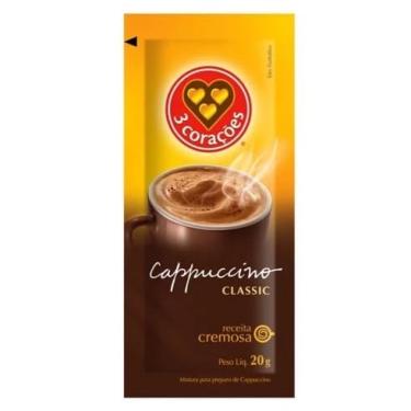 Imagem de Kit 10 unidades Sachês Capuccino Classic 3 Corações