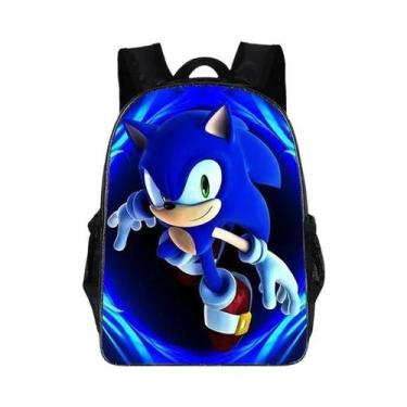 Imagem de Mochila Infantil De Anime Sonic, Bolsas Escolares Primárias E Secundár