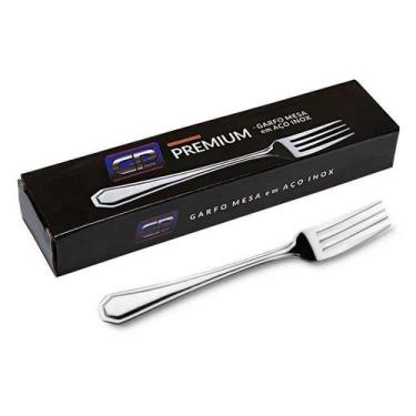 Imagem de Conjunto 12 Garfos de Mesa Inox Premium GP092 - GP Inox