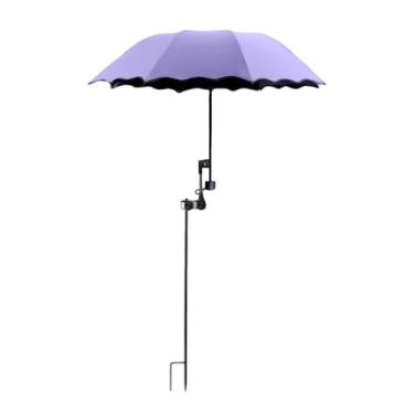 Imagem de ＡＷＨＡＯ Capa Protetora para Plantas e Cadeiras de Praia com Dimensões de 37,40 Polegadas, Roxo, Tamanho real