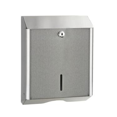 Imagem de DISPENSADOR DE PAPEL TOALHA ACO INOX ESCOVADO
