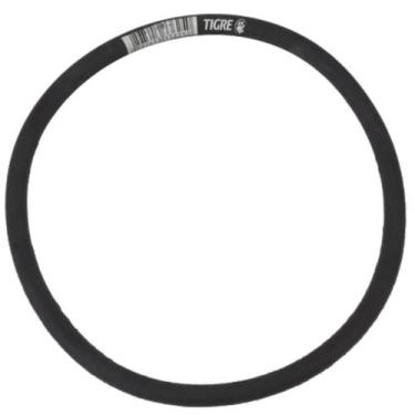Imagem de Anel De Borracha Vedação Tubo PVC De Esgoto 6 150mm Tigre, Preto