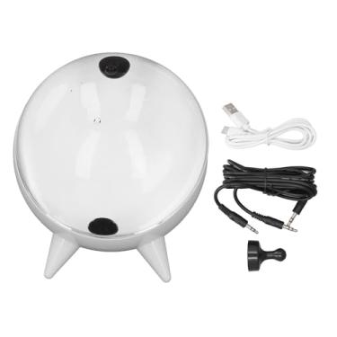 Imagem de RiToEasysports Visualizador de Som do Alto -falante Ferrofluido, Picape de Som do Visualizador de Ritmo de Fluido Magnético Com Bateria Recarregável para Decoração de Desktop