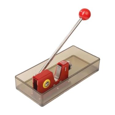 Imagem de Fenteer Abridor de macadâmia, alicate de nozes para serviço pesado, ferramenta para abrir nozes, ferramenta doméstica de cozinha, quebra-nozes para abridor de, Vermelho