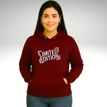 Imagem de Moletom Unissex Canguru Blusas de Frio Casaco Fechado Liso Estampado Edição Limitada-Unissex