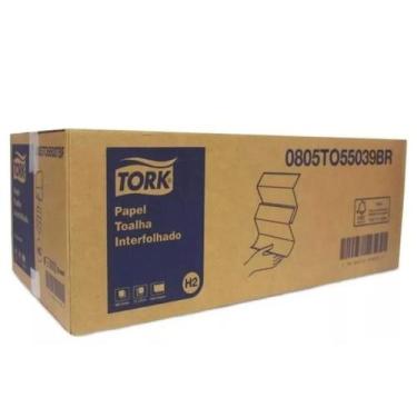 Imagem de Papel toalha interfolha 4000 folhas universal tork