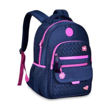 Imagem de Mochila De Costas Juvenil Em Nylon Oficial Luluca Lu24089 - Clio