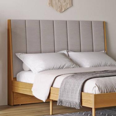 Imagem de Cabeceira Queen Estofada Tw18 Freijó/Liso - Dalla Costa