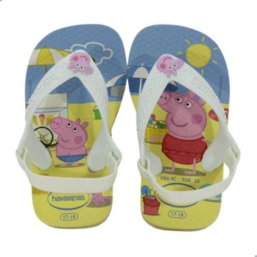 Imagem de Chinelo Bebe Havaianas Baby Peppa Pig Buttercream