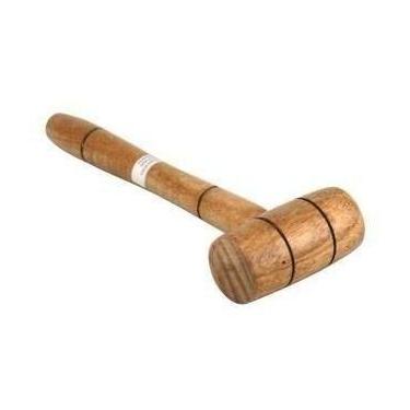 Imagem de Kit C/ 10 Martelo De Madeira Anti Faiscante 250 Gramas - Genérica