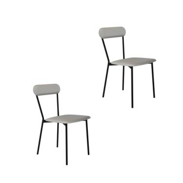 Imagem de Cadeira Vintage Emília Fixa C-4 Pes 450 X 505 X 810 Mm C-2 Un.cn.saturno Off White Cn.saturno Off White