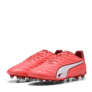 Imagem de PUMA Tênis de futebol unissex King Pro Fg/Ag, Glowing Red Puma White Red Fire, 41 BR