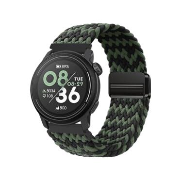 Imagem de Yeahxing Pulseiras para Coros PACE 3/Apex 2 Pro/Apex Pro/Apex 46 mm - Pulseira de nylon trançada elástica, confortável, elegante, respirável, opções multicoloridas